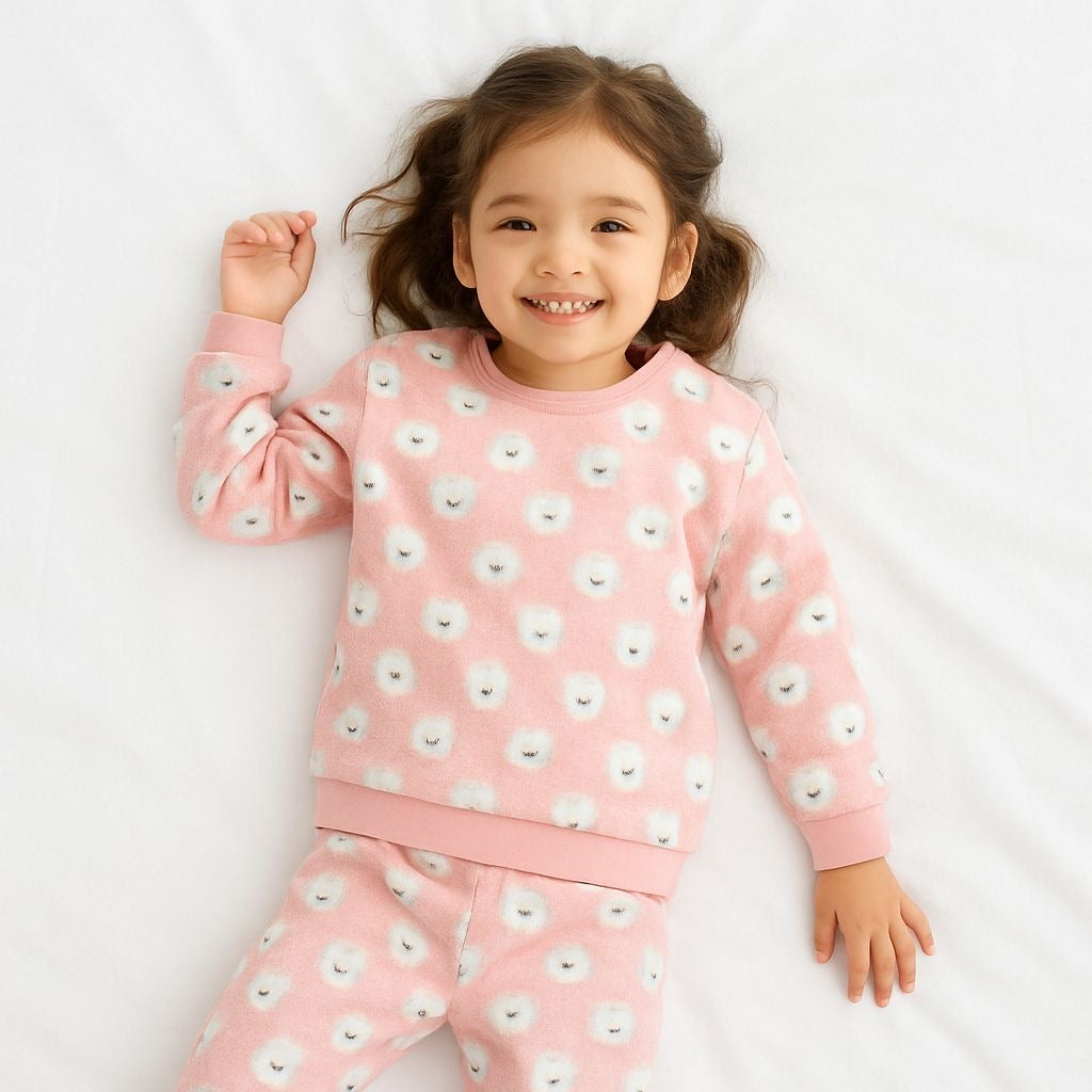 set pijama felpa niñas – Mellow The Baby Brand