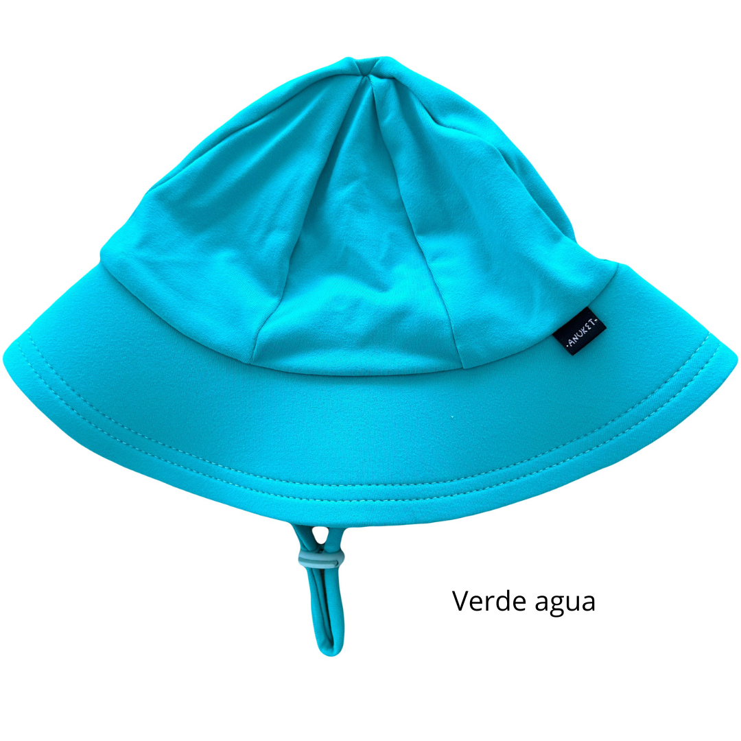 gorros uv - Ponytail bucket