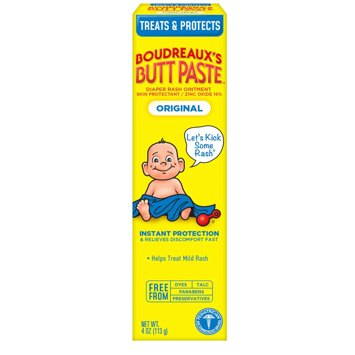 crema para pañal - Boudreaux protección original 4oz