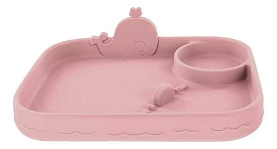 Plato De Silicona Nuby Sin Bpa