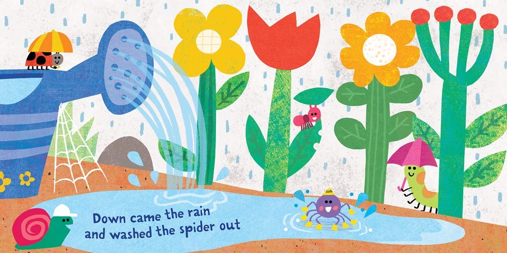 Libro Indestructible "the itsy bitsy spider"
