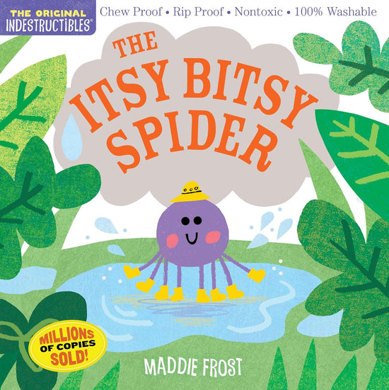 Libro Indestructible "the itsy bitsy spider"