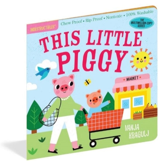 Libro Indestructible "This little piggy"