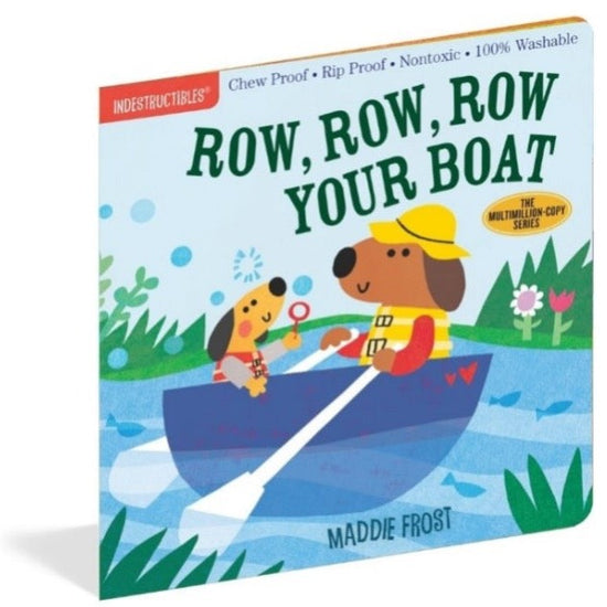 Cargar imagen en el visor de la galería, Libro Indestructible &amp;quot;Row, row, row your boat&amp;quot;

