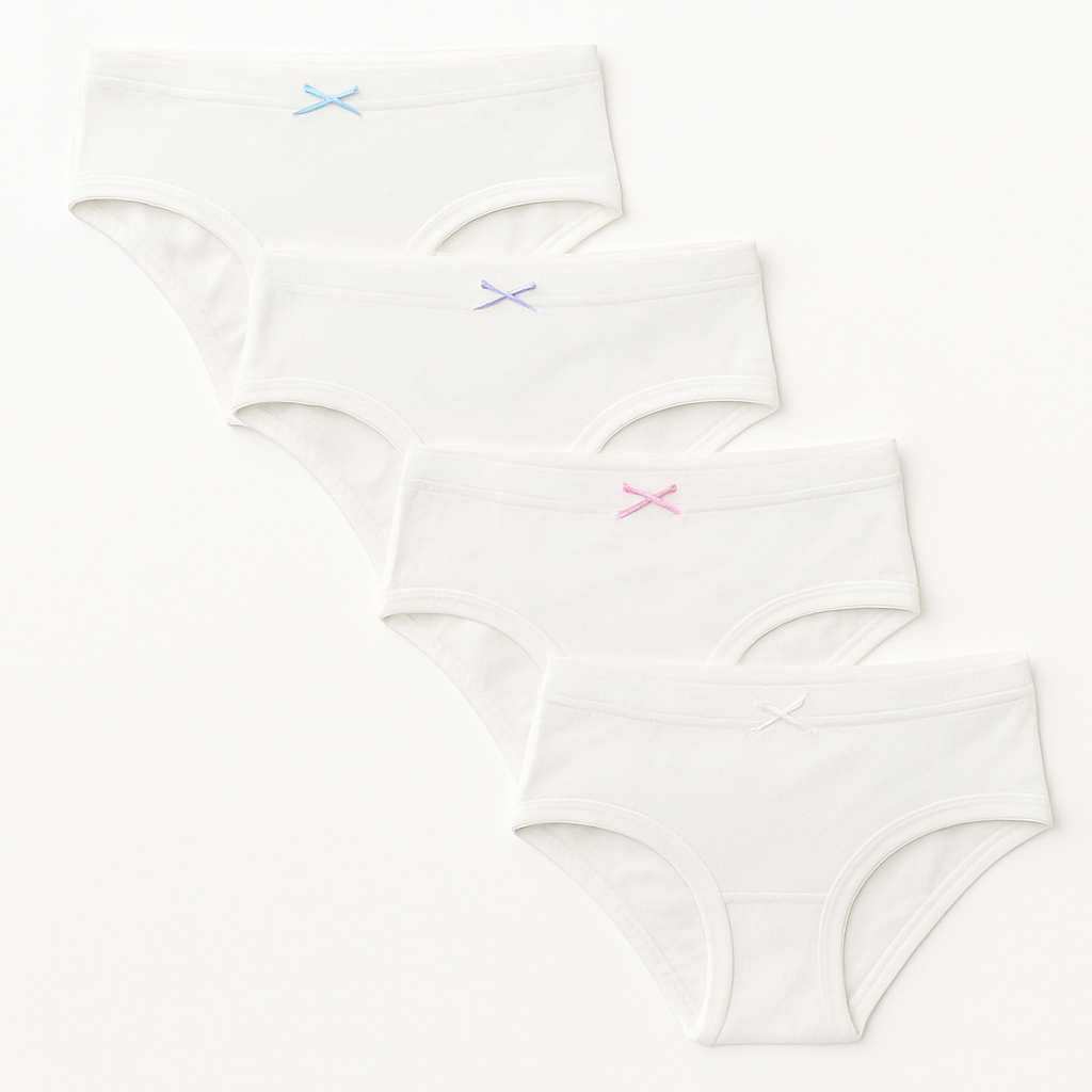 Set x Calzón niña blanco lazo – Mellow The Baby Brand