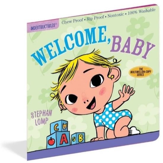 Libro Indestructible "Welcome baby"