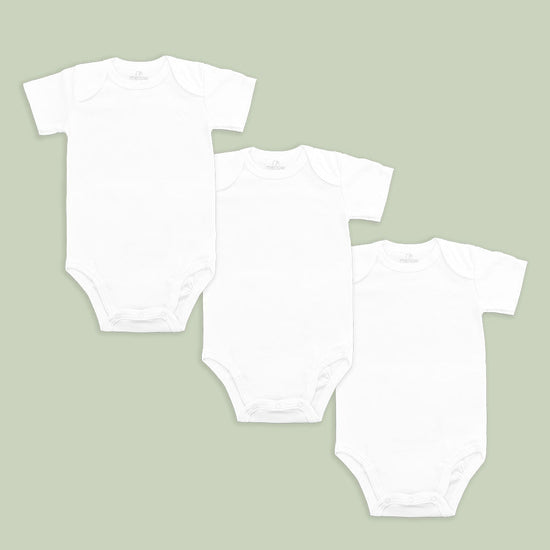 set x 3 bodies básicos manga corta